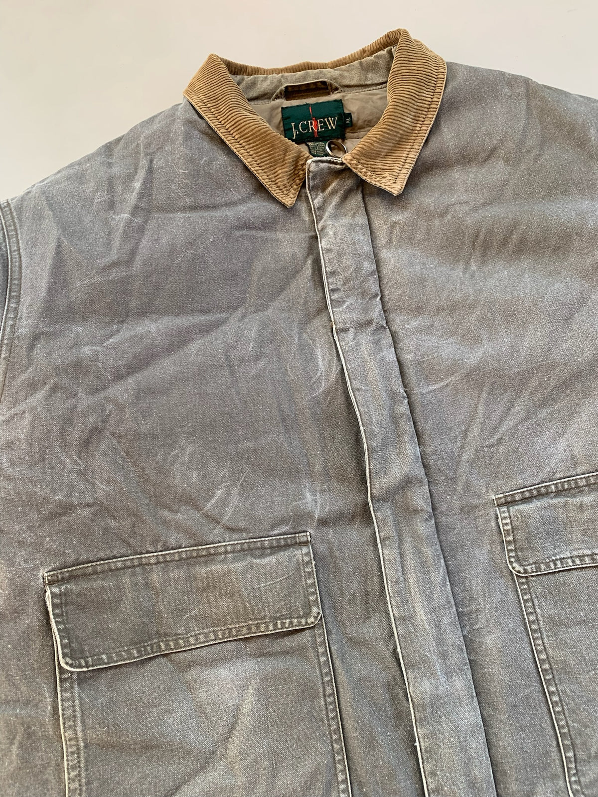 XL 1990s J.Crew Canvas Insulated Barn Jacket