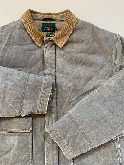 XL 1990s J.Crew Canvas Insulated Barn Jacket