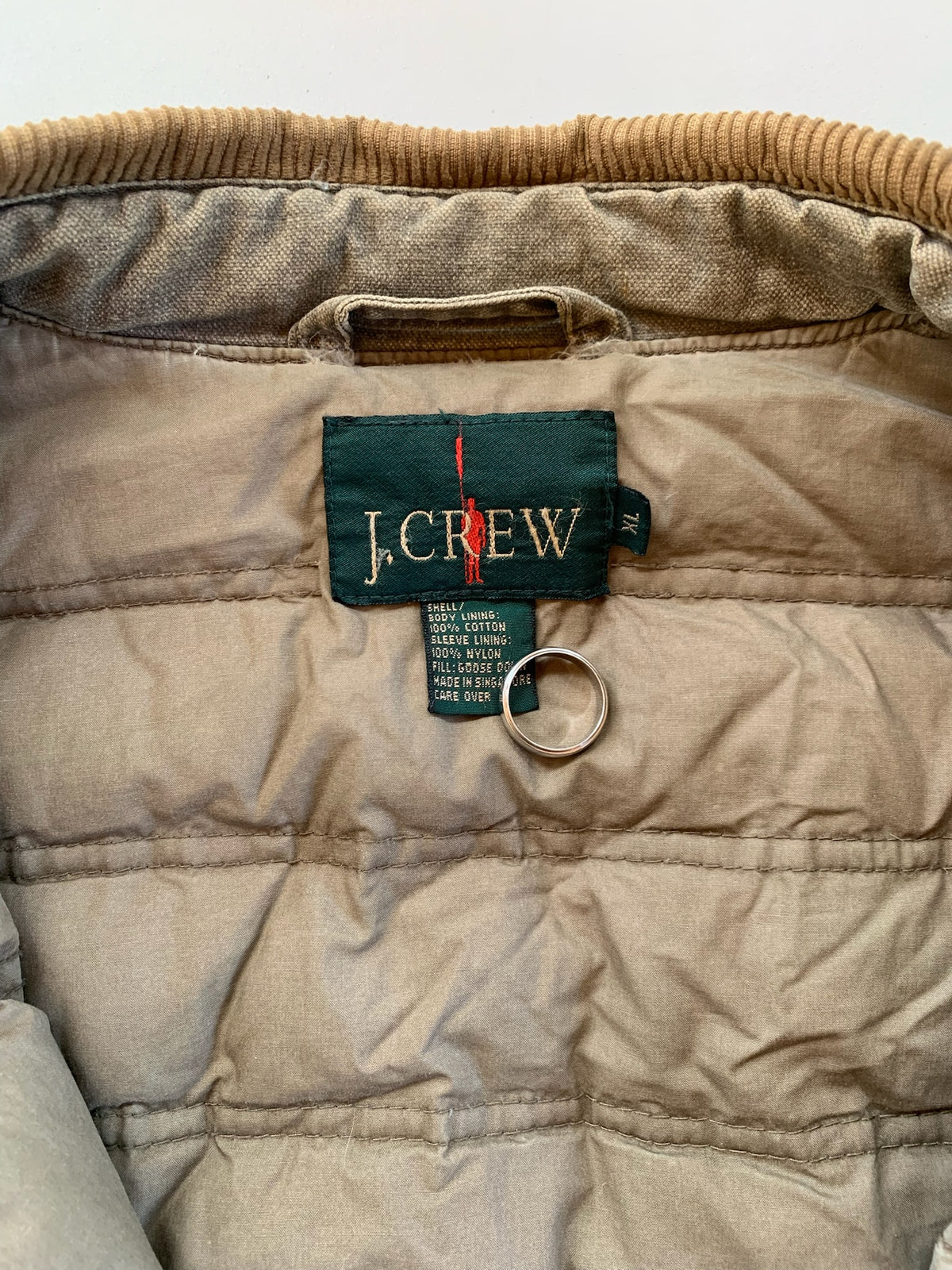 XL 1990s J.Crew Canvas Insulated Barn Jacket