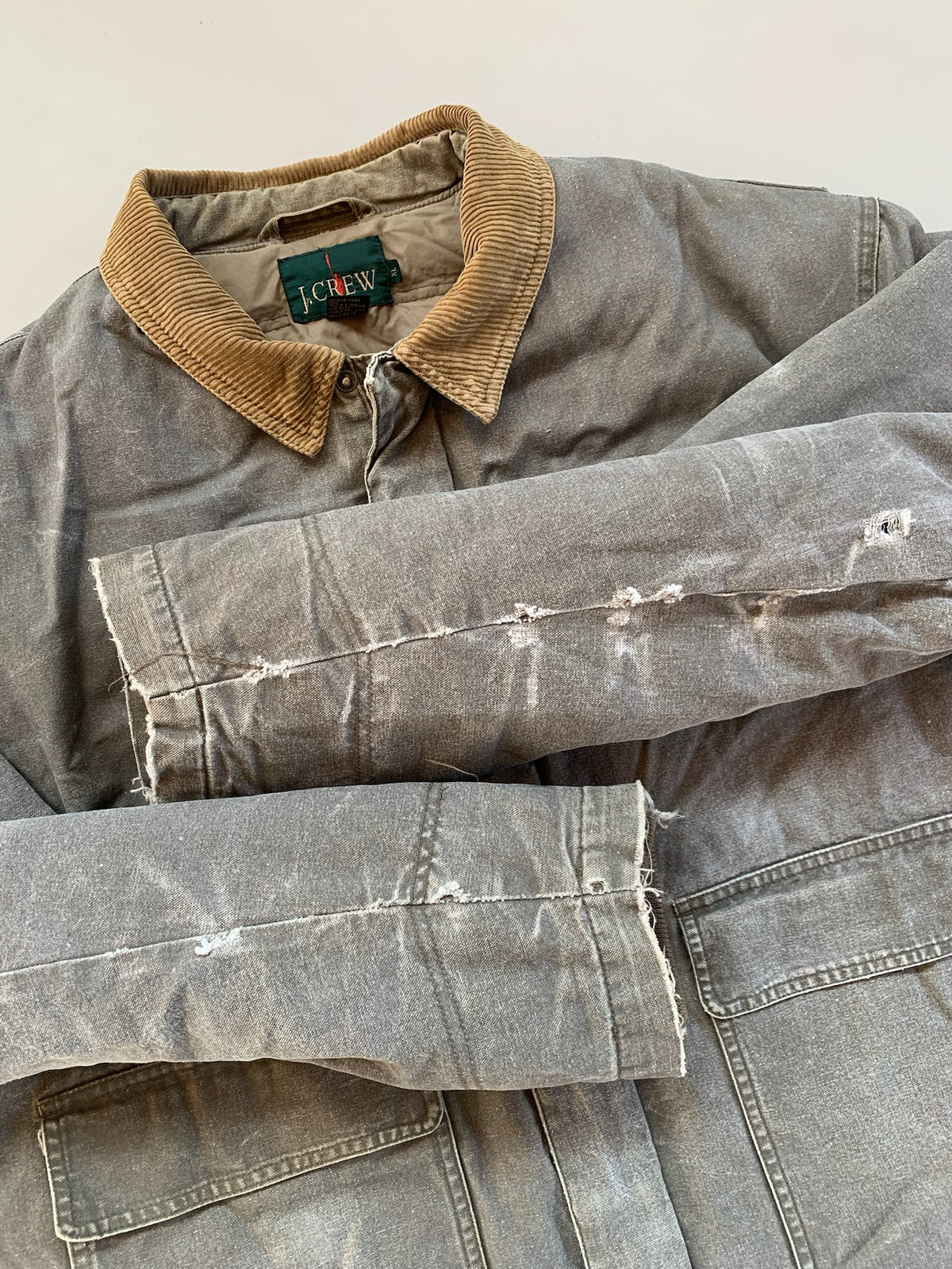 XL 1990s J.Crew Canvas Insulated Barn Jacket