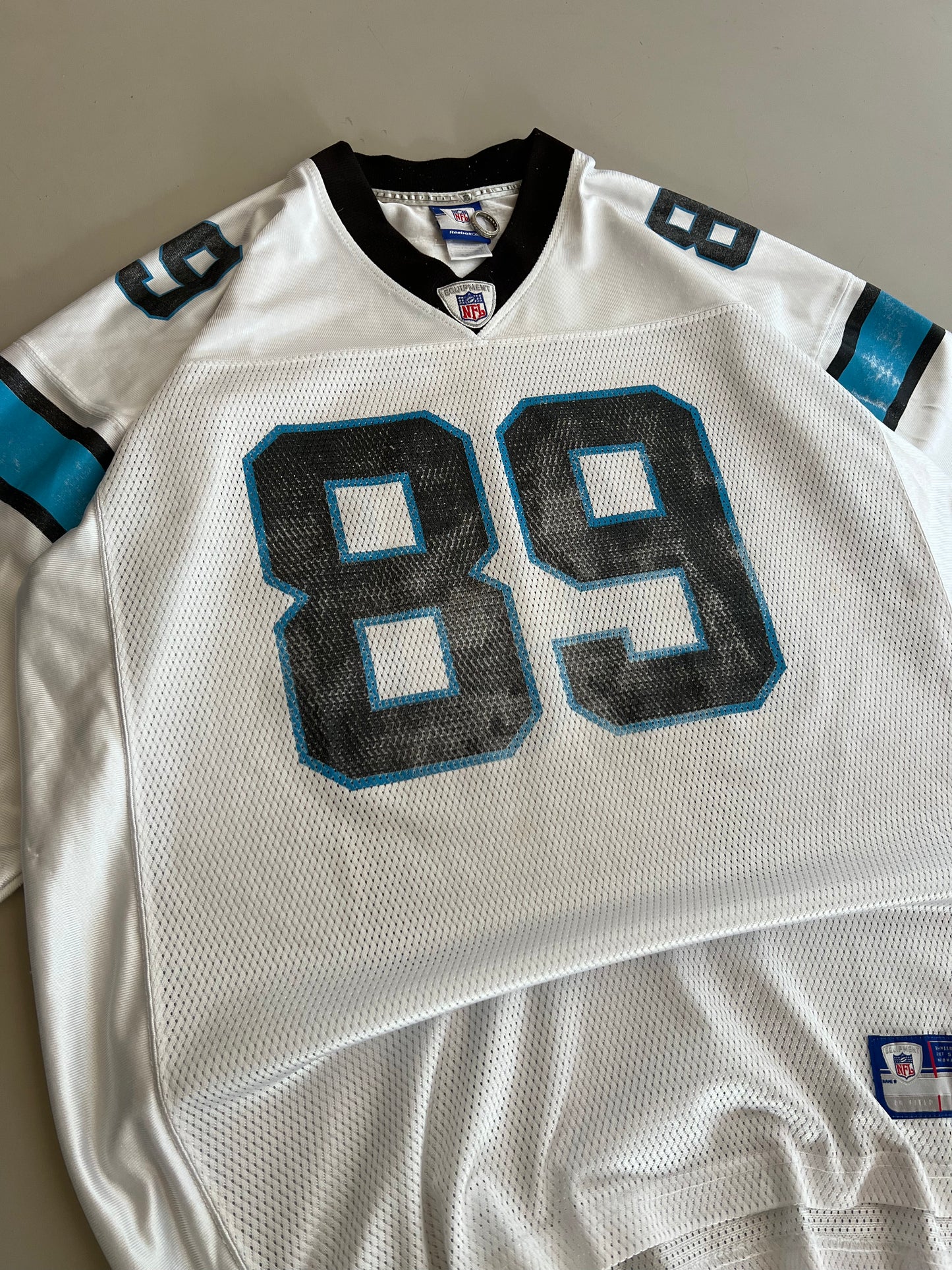XL Y2k Carolina Panthers Steve Smith Jersey