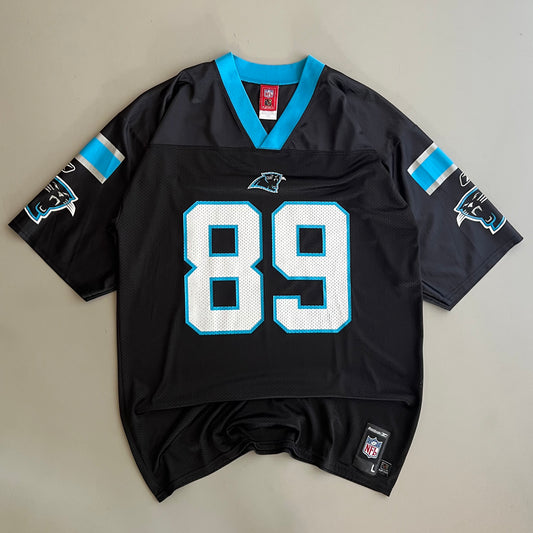 Large Y2K Carolina Panthers Jersey
