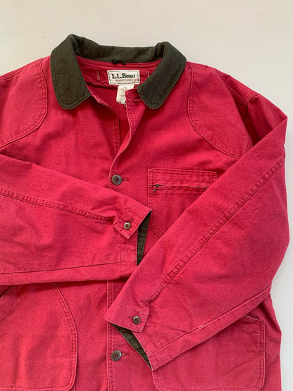 Large 1990s Red L.L. Bean Barn Coat