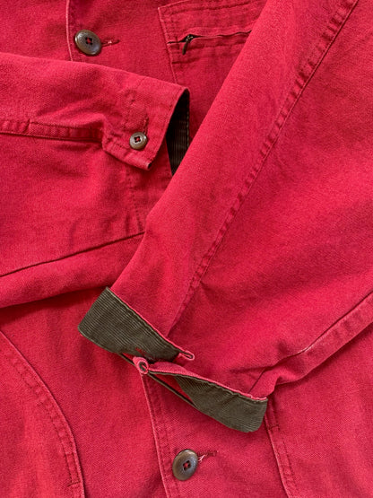 Large 1990s Red L.L. Bean Barn Coat