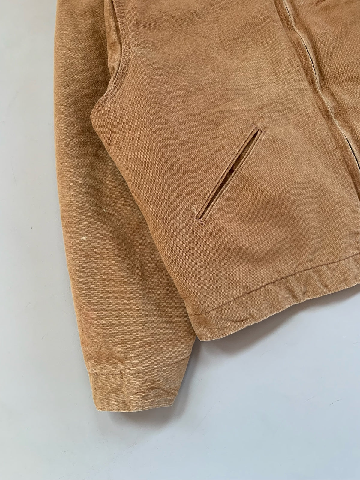 XL Tan Carhartt Detroit Jacket