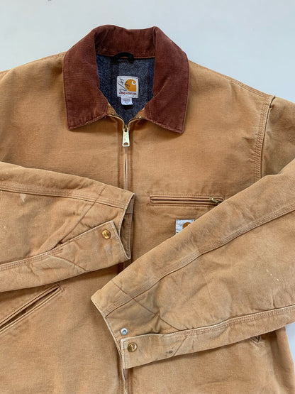 XL Tan Carhartt Detroit Jacket