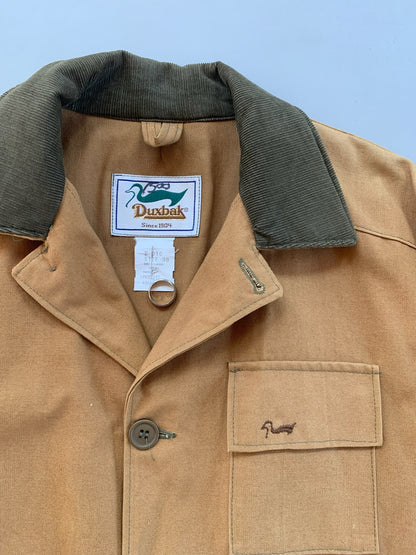 Large 90s Duxbak Tan Chore Chore Coat