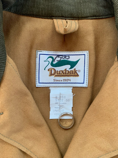 Large 90s Duxbak Tan Chore Chore Coat