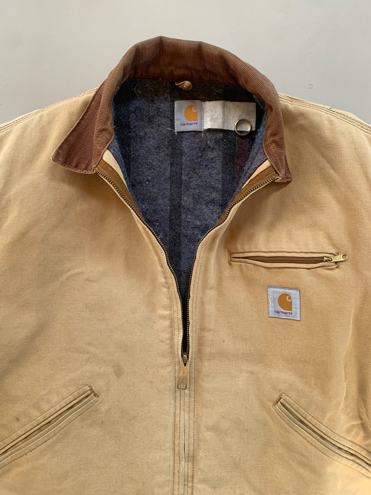XL 1990s Tan Carhartt Detroit Jacket