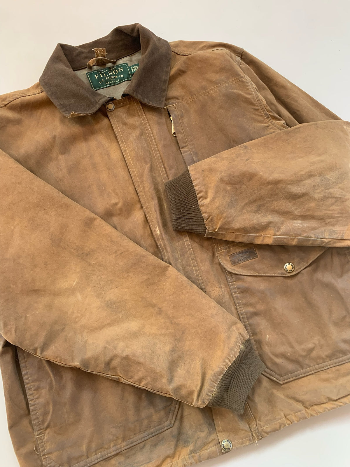 XL 1990s Filson Wax Field Jacket