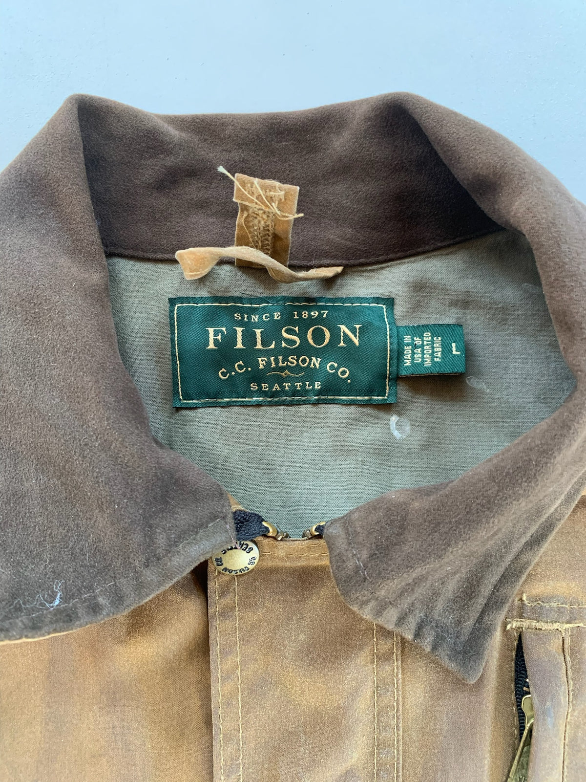 XL 1990s Filson Wax Field Jacket