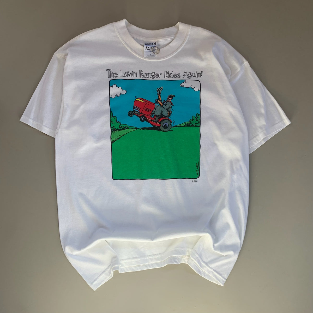 XL The Lawn Ranger Rides Again T-shirt