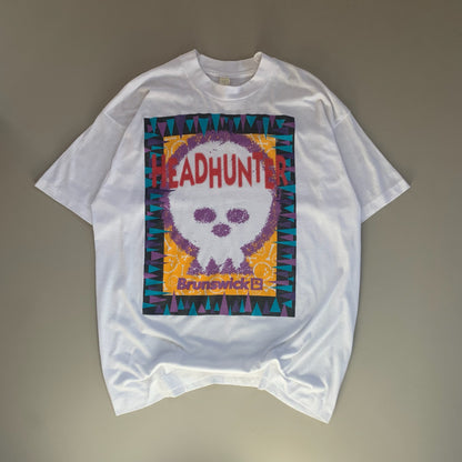 XL 1990s Brunswick Headhunter Bowling T-shirt