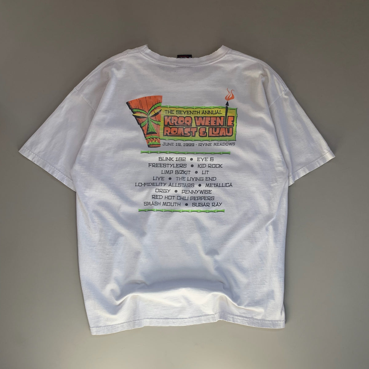 XL 1999 KROQ Weenie Roast Music T-shirt