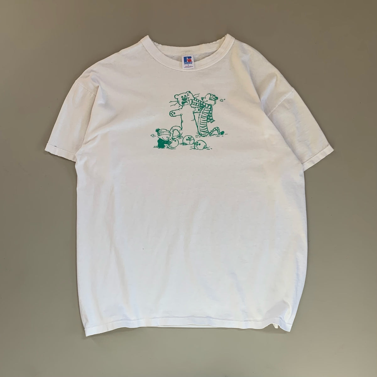 Large 1990s Calvin and Hobbes T-shirt