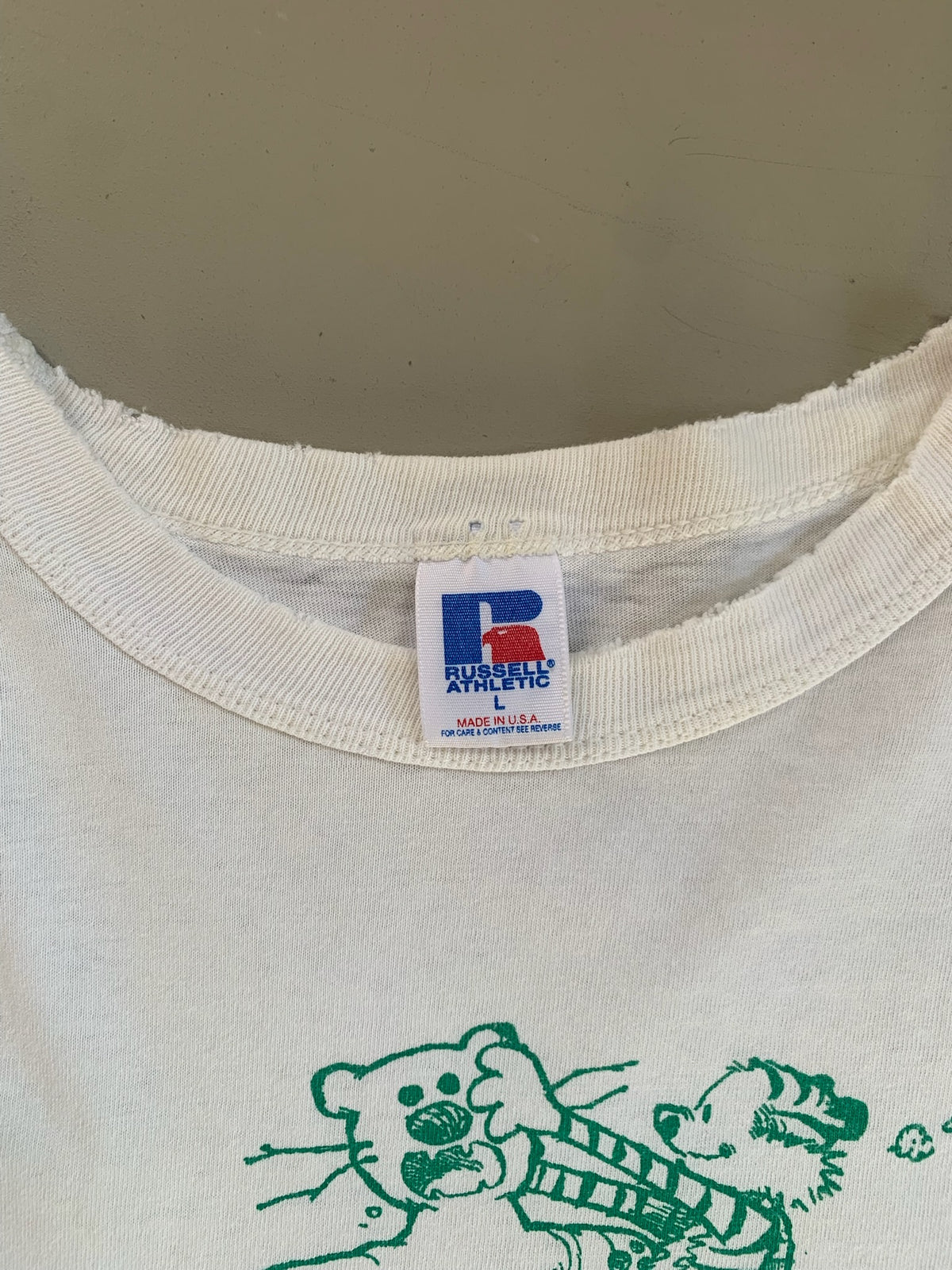 Large 1990s Calvin and Hobbes T-shirt