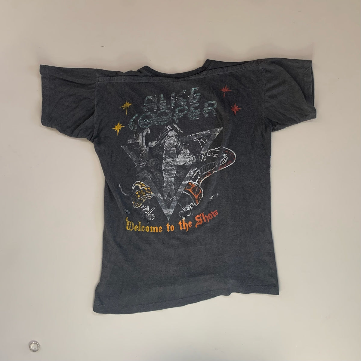 Medium 1970s Alice Cooper World Tour T-shirt
