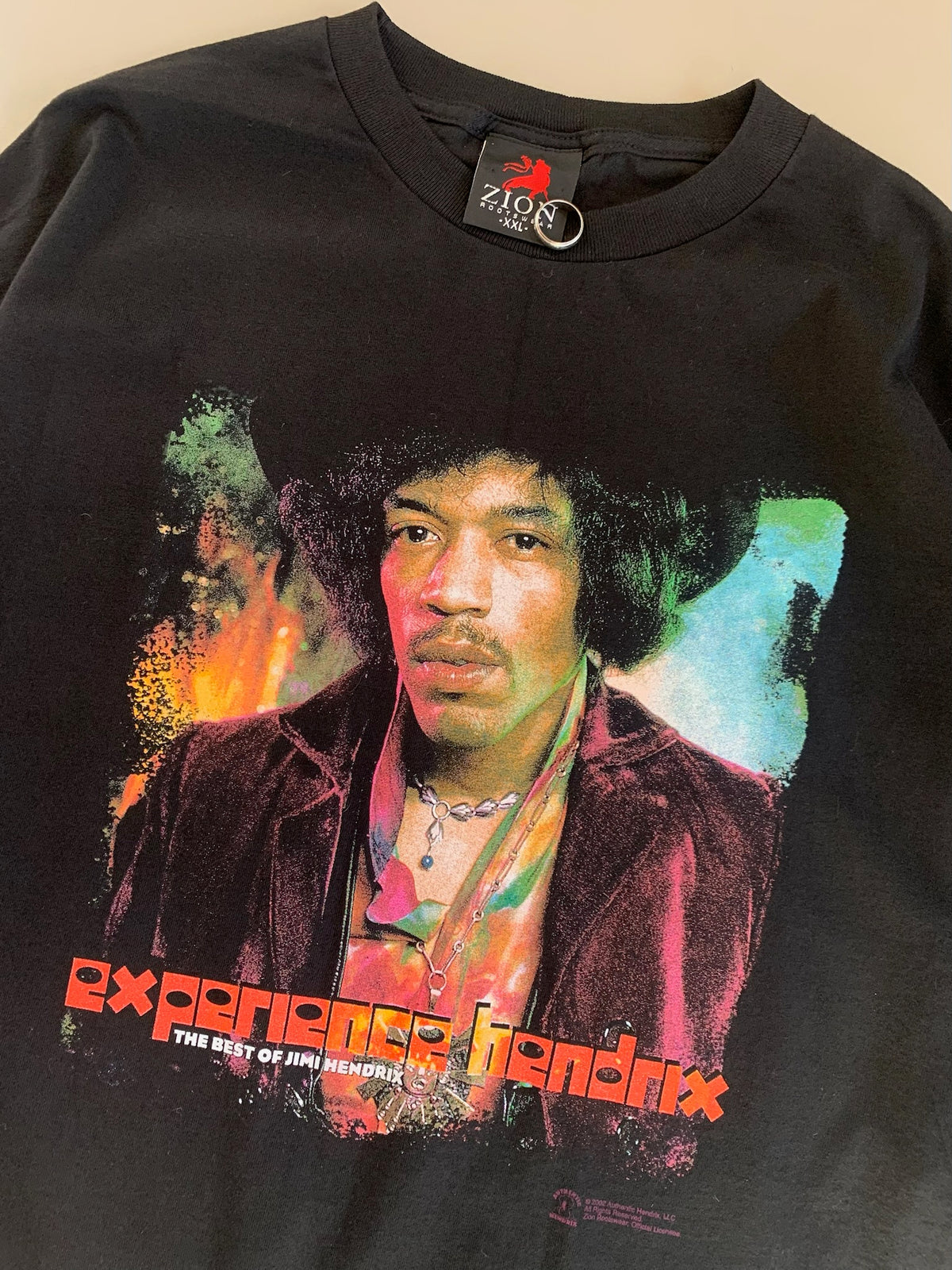 XXL 2002 Experience Jimi Hendrix T-shirt