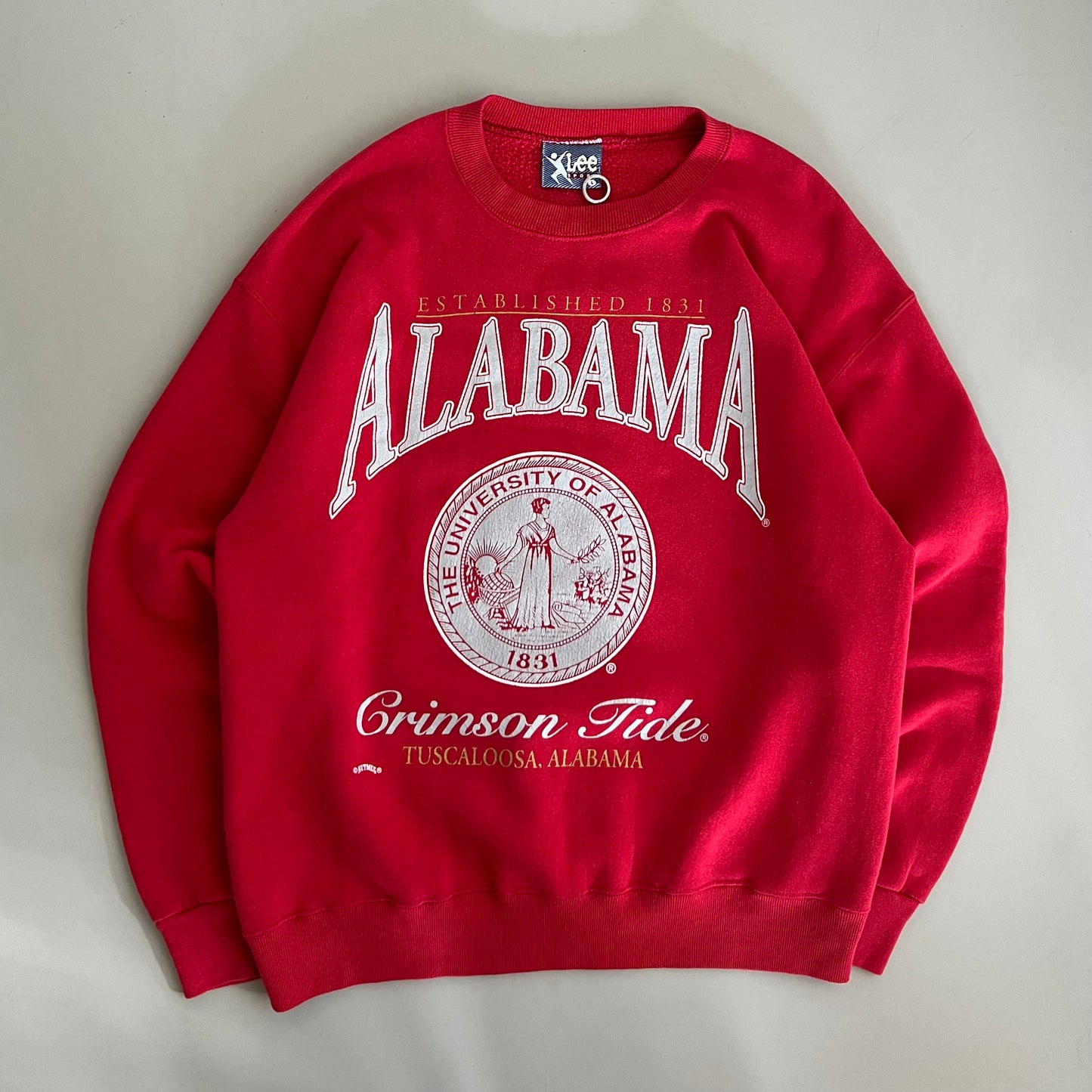 Large 90s Alabama Crimson Tide Sweatshirt