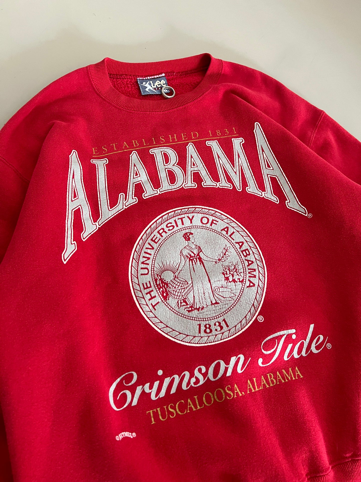 Large 90s Alabama Crimson Tide Sweatshirt