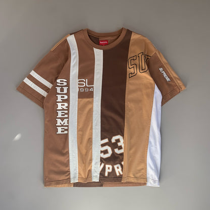 Large Brown Supreme Reconstructed Shirt