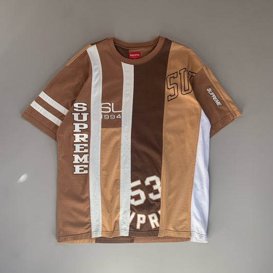 Large Brown Supreme Reconstructed Shirt