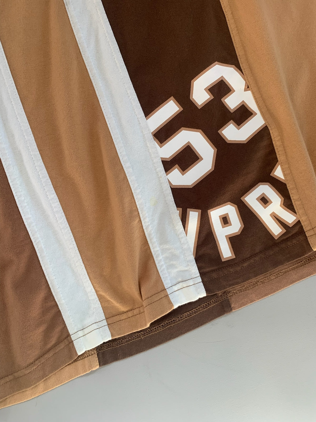 Large Brown Supreme Reconstructed Shirt