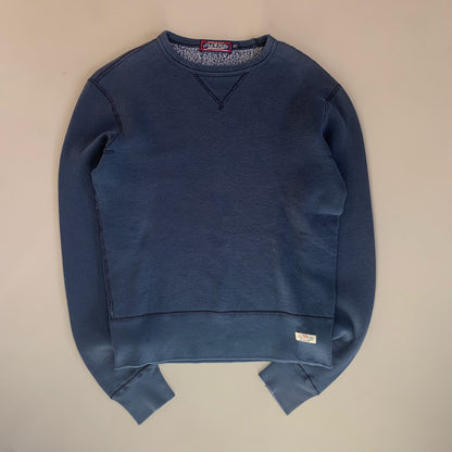 Small 1990s Navy Polo RLC Crewneck
