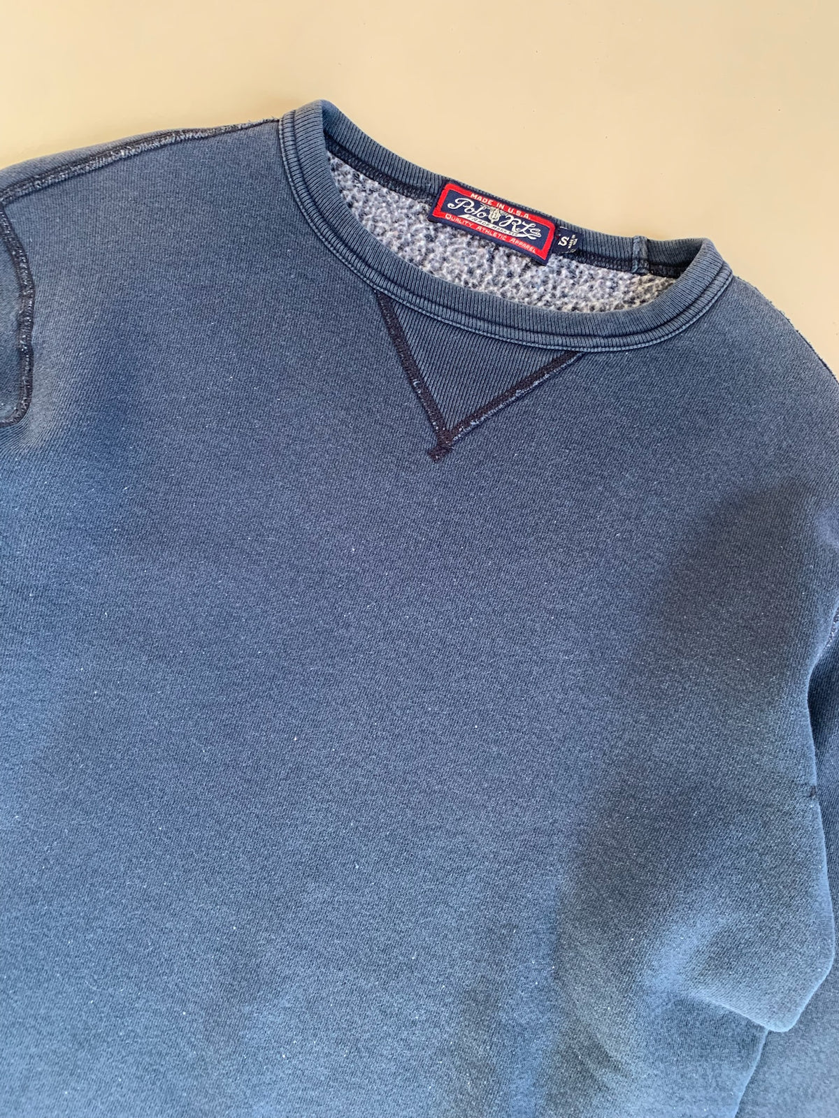 Small 1990s Navy Polo RLC Crewneck