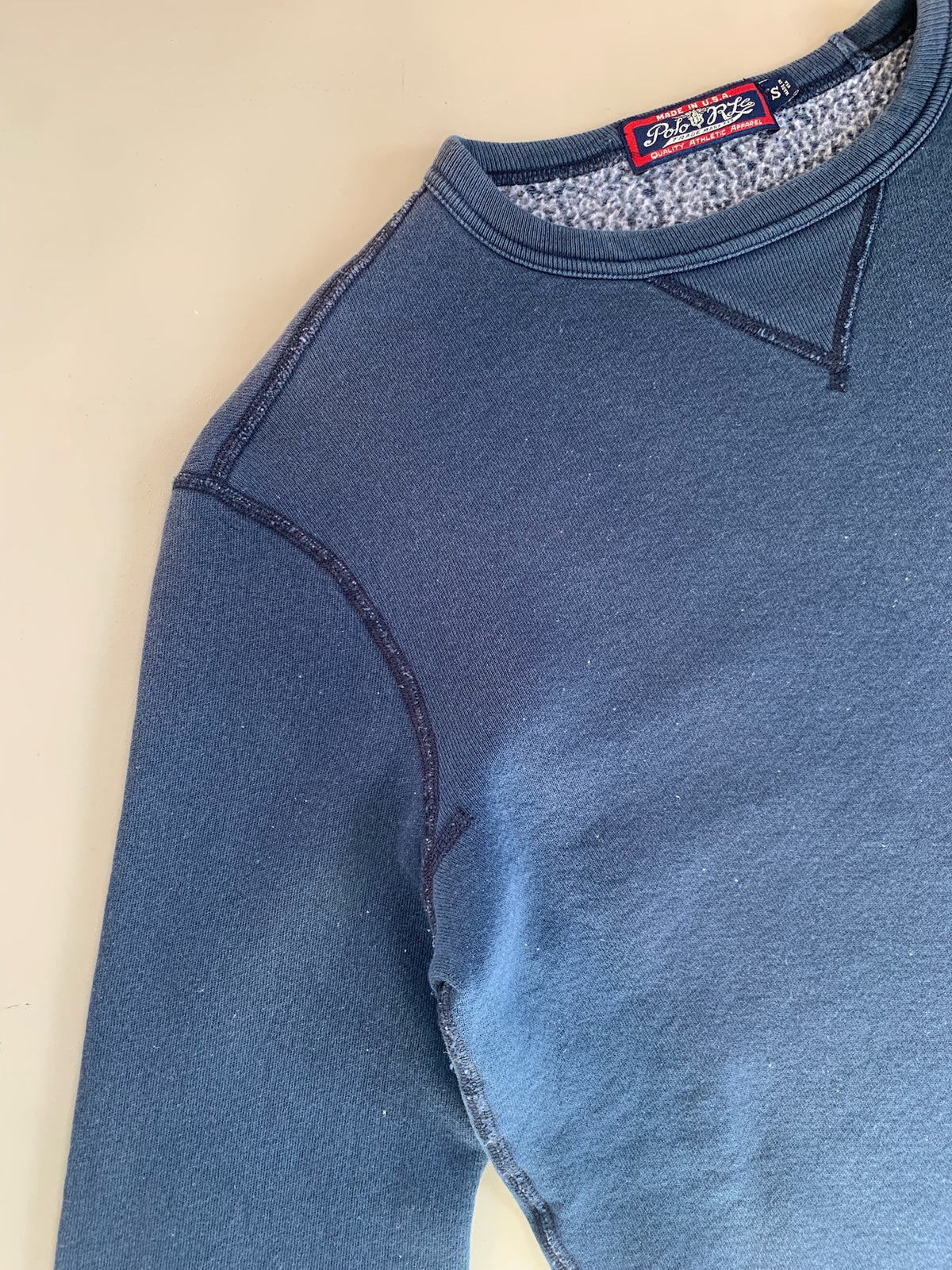 Small 1990s Navy Polo RLC Crewneck