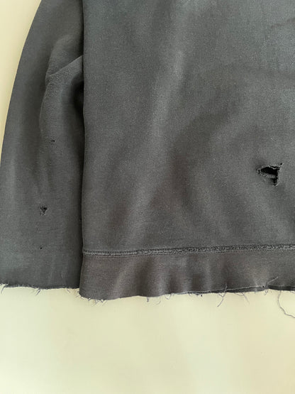 XL 90s Heavily Distressed Stussy Sweatshirt