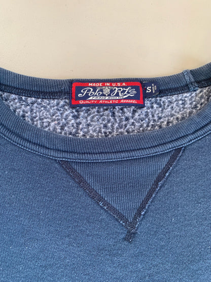 Small 1990s Navy Polo RLC Crewneck