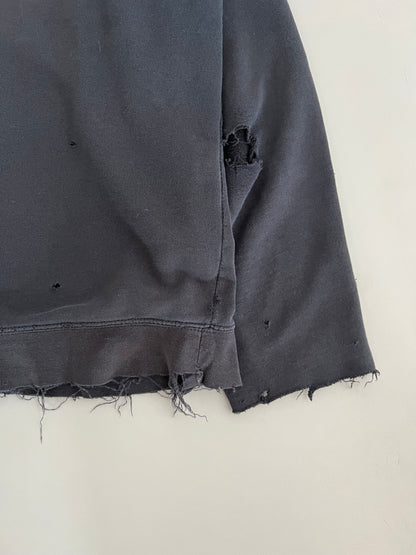 XL 90s Heavily Distressed Stussy Sweatshirt