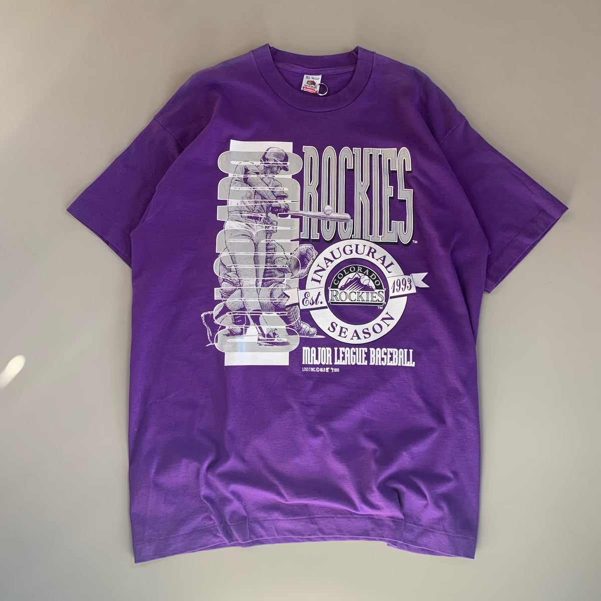 XL 1993 Colorado Rockies MLB T-shirt