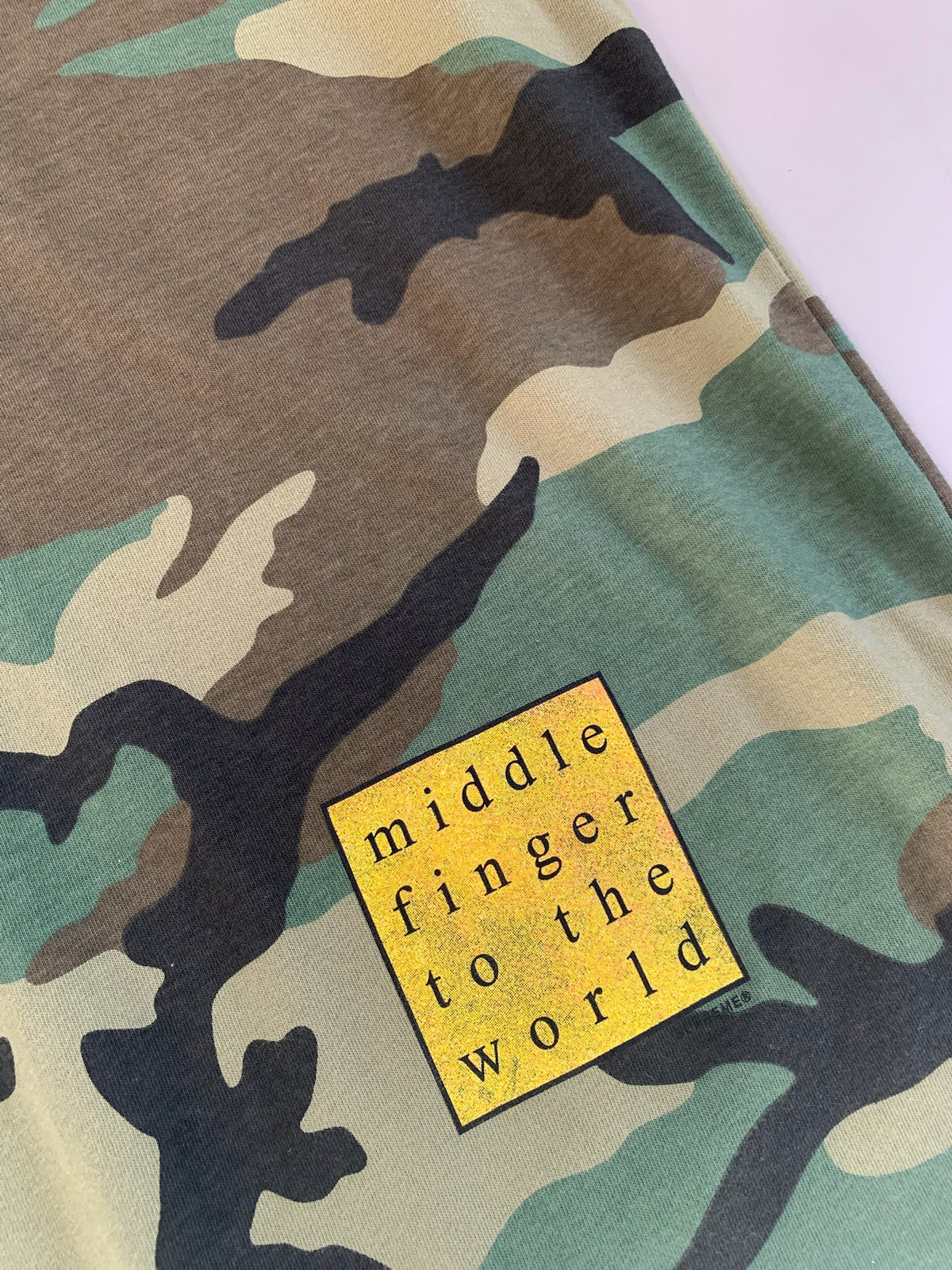 XL Supreme Middle Finger to the World T-shirt