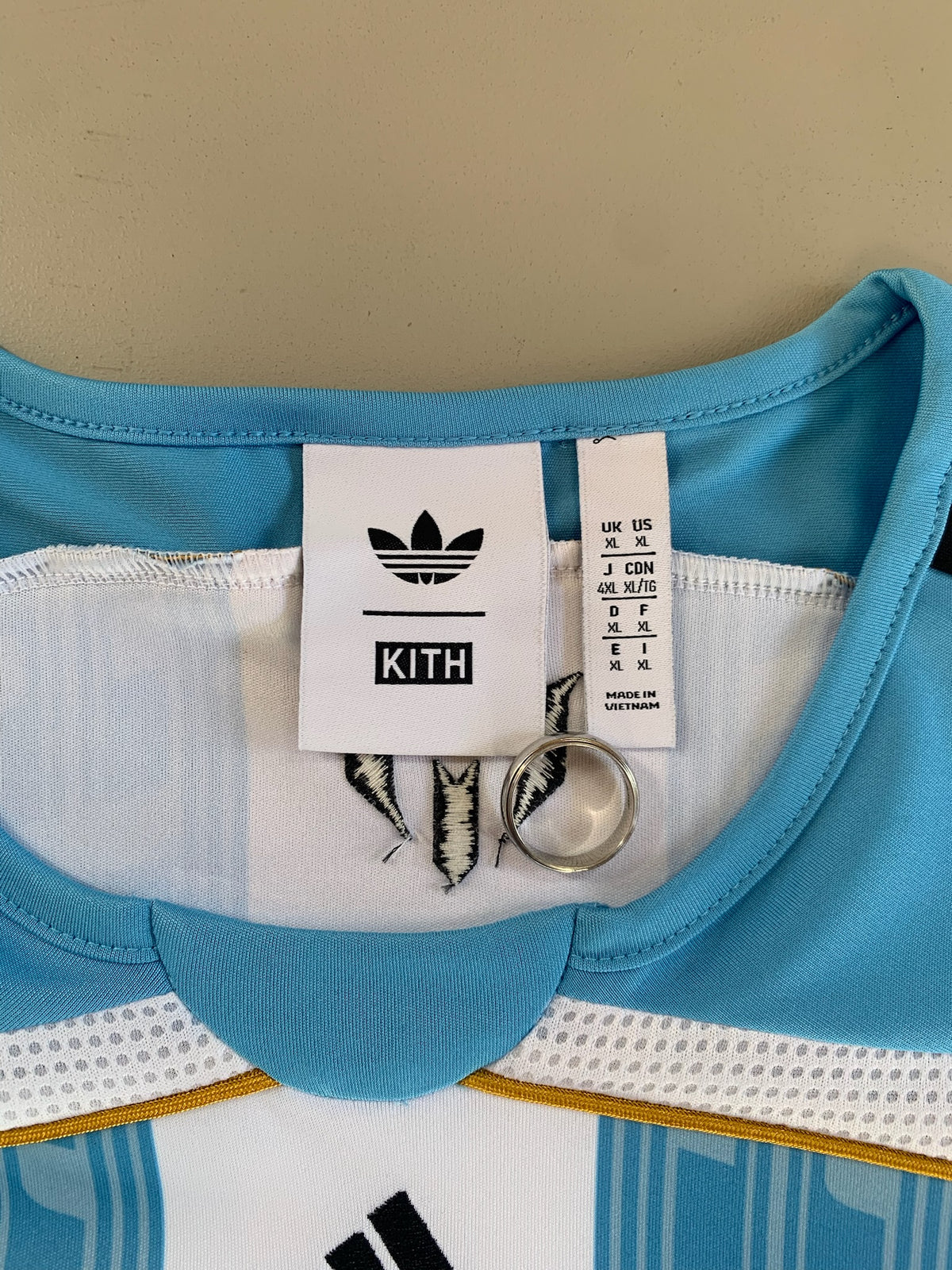 Kith x Messi #19 Argentina Jersey