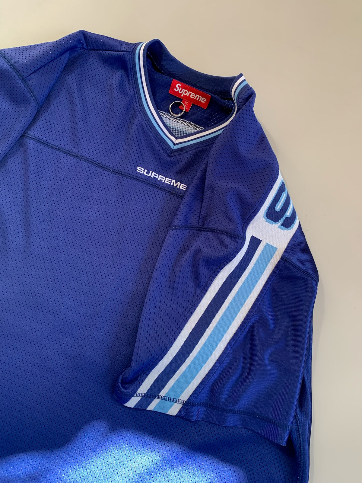 XL Supreme Szn24 Blue Mesh Jersey