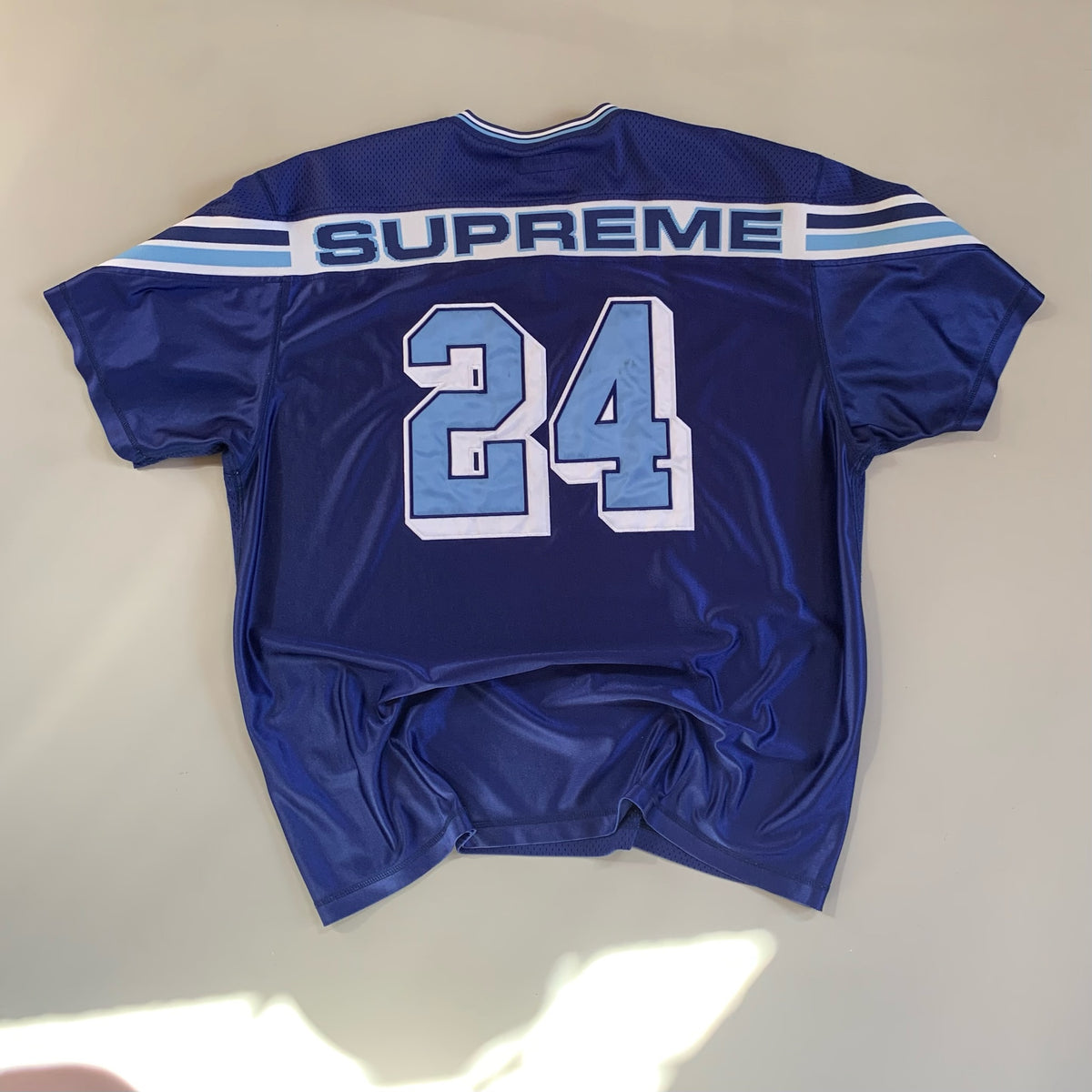 XL Supreme Szn24 Blue Mesh Jersey