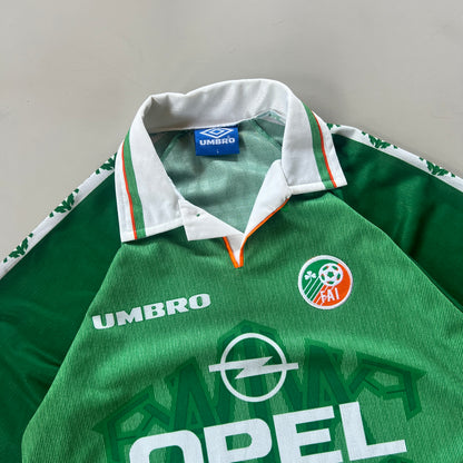Large 1996 Ireland FAI Umbro Kit
