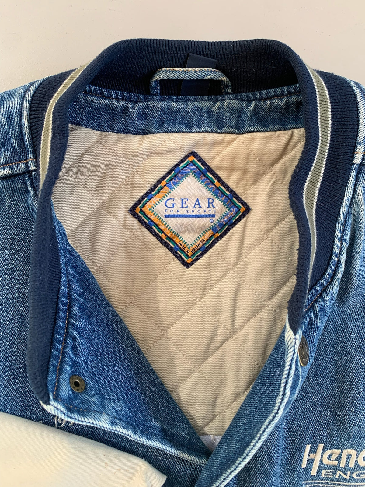 XL 1990s Hendrick Engines 95/96 Winston Champs Varsity Jacket