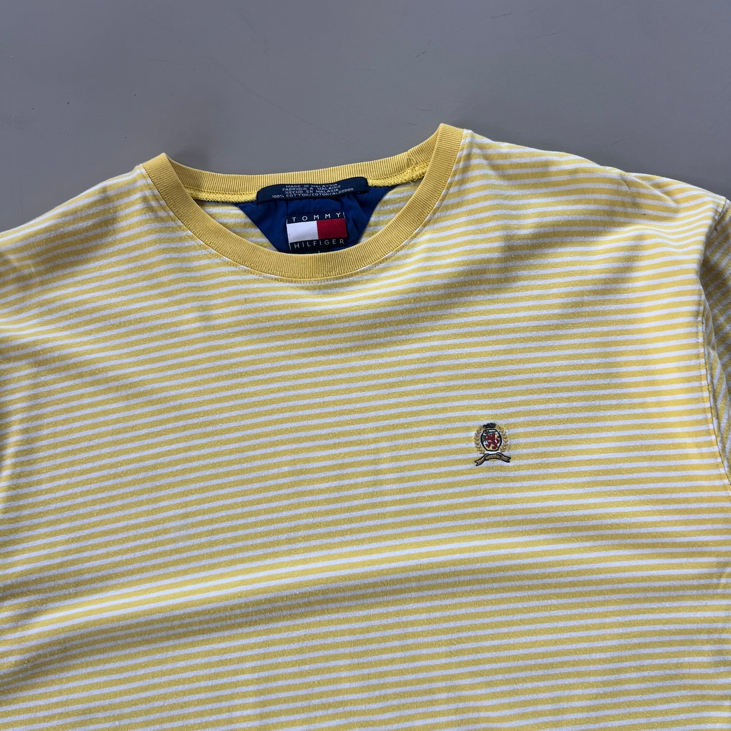 Medium 2000s Tommy Hilfiger Striped Shirt