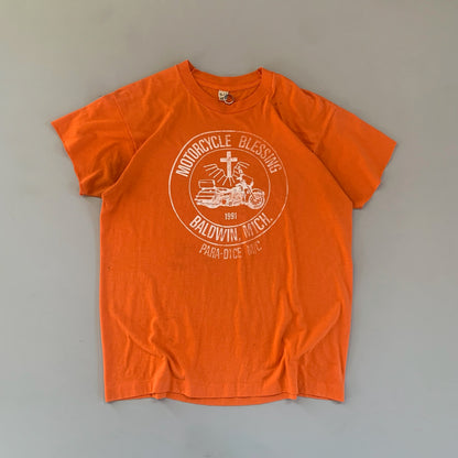 XL 1991 Motorcycle Blessings Para-Dice MC T-shirt