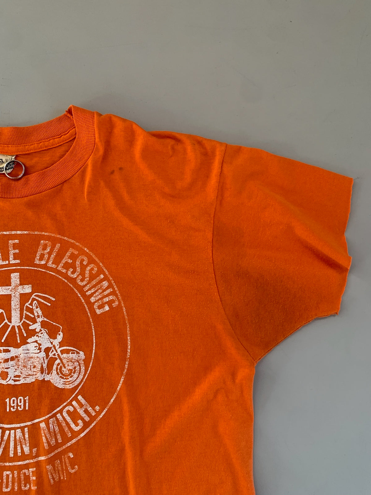 XL 1991 Motorcycle Blessings Para-Dice MC T-shirt