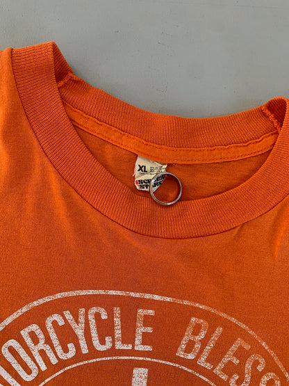XL 1991 Motorcycle Blessings Para-Dice MC T-shirt
