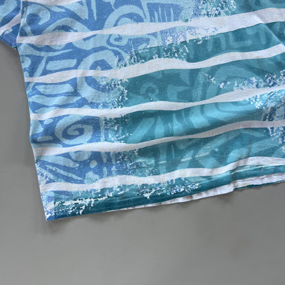 Large 1990s Reebok Surf AOP T-shirt