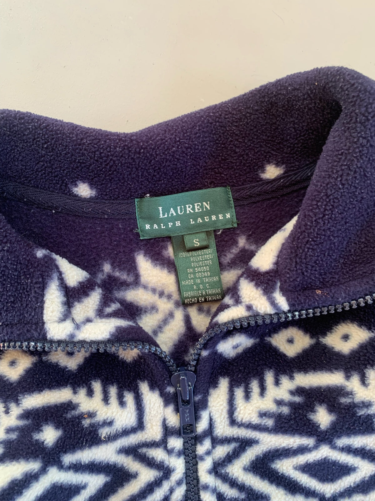 Small Lauren Ralph Lauren Snowflake Fleece