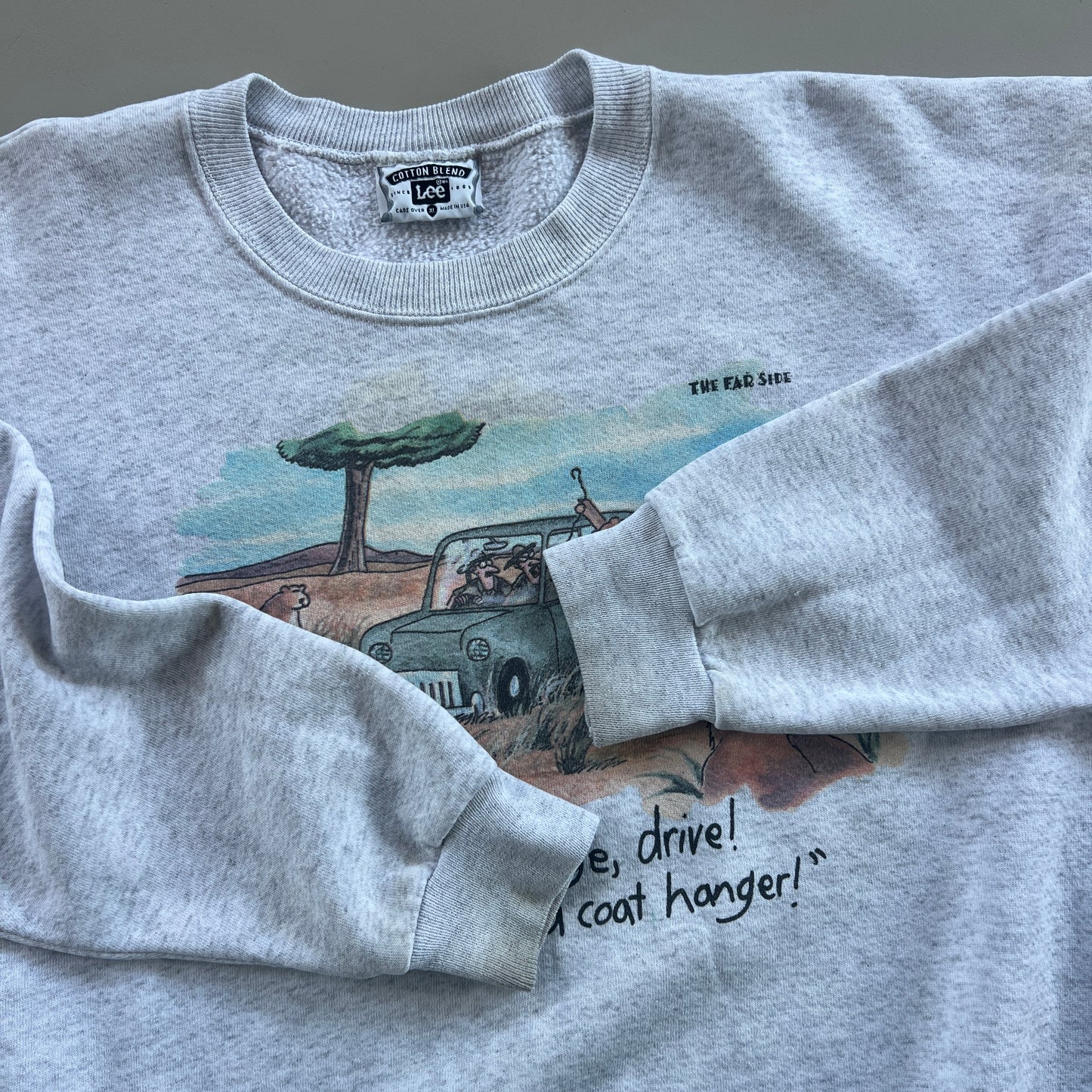 XL 1990s The Far Side Comic Sweatshirt