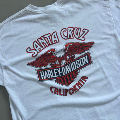 Large 2000 Harley Davidson Santa Cruz T-shirt