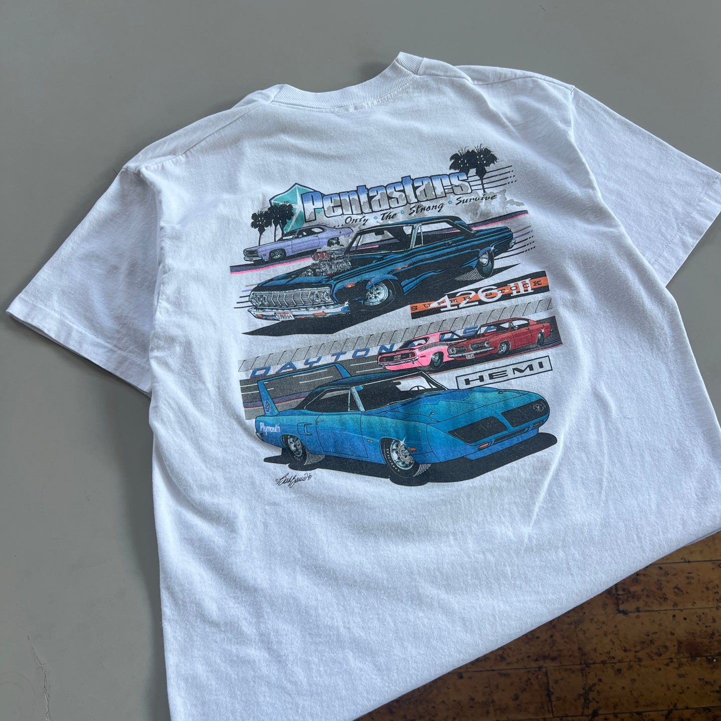 Large 1991 Plymouth Street Muscle T-shirt