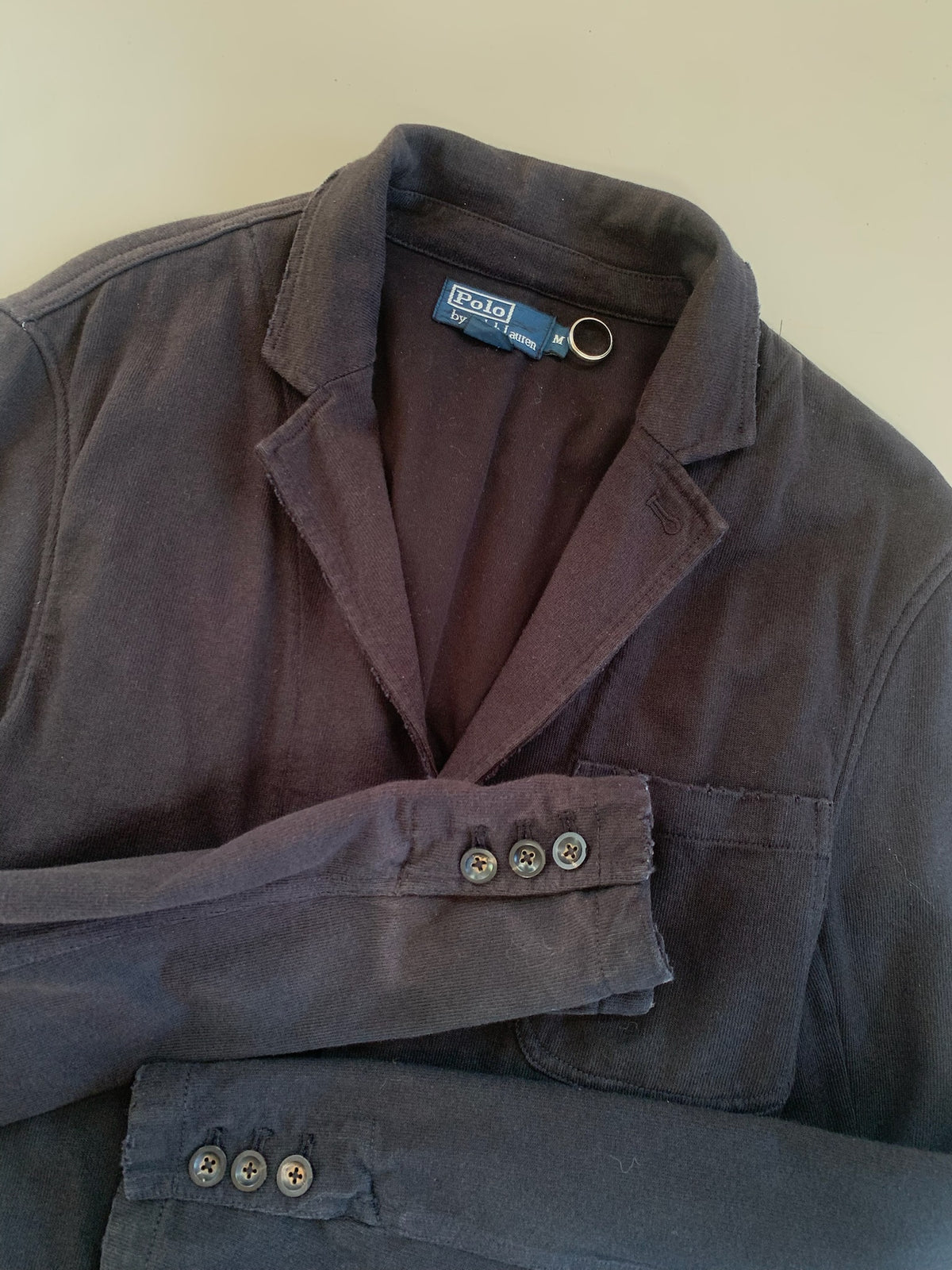 Medium Black Polo Ralph Lauren Cotton Cardigan